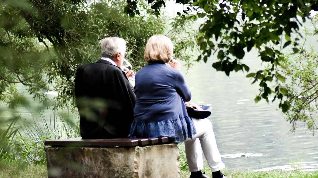 older couple living will
