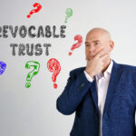 Business,Concept,About,Revocable,Trust,Question,Marks,With,Sign,On